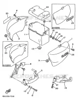 SIDE COVER for Yamaha VIRAGO 1997