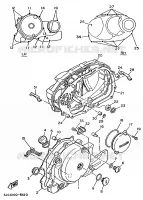 COVER   ENGINE 1 for Yamaha VIRAGO 1997