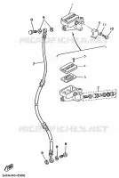 FRONT MASTER CYLINDER   HIGH HANDLEBAR for Yamaha VIRAGO 1997