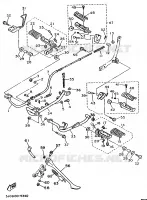 STAND / FOOTREST for Yamaha VIRAGO 1997