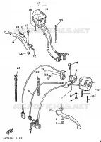 SWITCH / LEVER   FLAT HANDLEBAR for Yamaha VIRAGO 1997