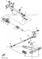 GEAR SHIFT SHAFT / LEVER for Yamaha VIRAGO 1997