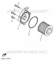 OIL FILTER for Yamaha VIRAGO 1998