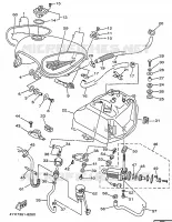 FUEL TANK for Yamaha VIRAGO 1998