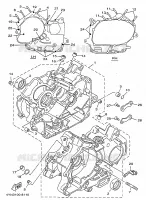 CRANKCASE for Yamaha VIRAGO 1998