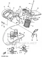 INTAKE for Yamaha VIRAGO 1998