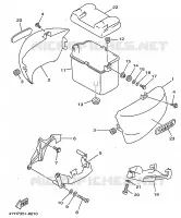 SIDE COVER for Yamaha VIRAGO 1998