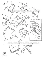 FENDER for Yamaha VIRAGO 1998