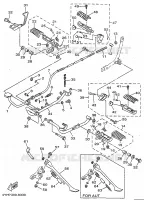 STAND / FOOTREST for Yamaha VIRAGO 1998