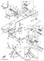 STAND / FOOTREST for Yamaha VIRAGO 1998