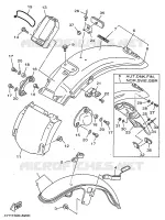 FENDER for Yamaha VIRAGO 1998