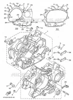 CRANKCASE for Yamaha VIRAGO 1998