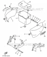 SIDE COVER for Yamaha VIRAGO 1998