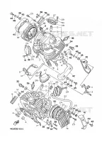 CYLINDER HEAD  for Yamaha VIRAGO 2000