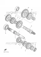 TRANSMISSION for Yamaha VIRAGO 2000