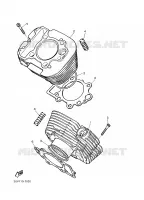 CYLINDER for Yamaha VIRAGO 2000
