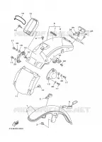 FENDER for Yamaha VIRAGO 2000