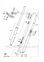 FRONT FORK for Yamaha VIRAGO 2000
