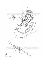 FRONT WHEEL for Yamaha VIRAGO 2000