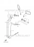 HANDLEBAR & CABLES for Yamaha VIRAGO 2000