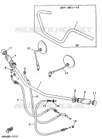 HANDLEBAR & CABLES for Yamaha VIRAGO 1995