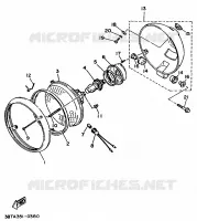 HEADLIGHT for Yamaha VIRAGO 1995