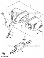 TAIL LIGHT for Yamaha VIRAGO 1996