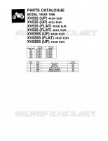 CATALOGUE for Yamaha VIRAGO 1996