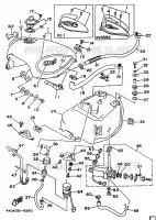 FUEL TANK for Yamaha VIRAGO 1996
