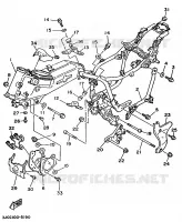 FRAME for Yamaha VIRAGO 1996