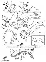 FENDER for Yamaha VIRAGO 1996