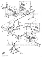 STAND / FOOTREST for Yamaha VIRAGO 1996