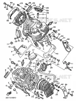 CYLINDER HEAD  for Yamaha VIRAGO 1994