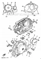 COVER   ENGINE 1 for Yamaha VIRAGO 1994