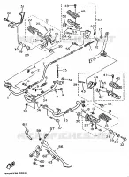 STAND / FOOTREST for Yamaha VIRAGO 1995