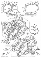 CRANKCASE for Yamaha VIRAGO 1996