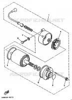 STARTER MOTOR for Yamaha VIRAGO 1996