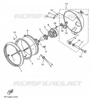 HEADLIGHT for Yamaha VIRAGO 1997