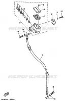 FRONT MASTER CYLINDER   FLAT HANDLEBAR for Yamaha VIRAGO 1997