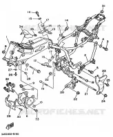 FRAME for Yamaha VIRAGO 1997