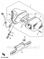 TAIL LIGHT for Yamaha VIRAGO 1997