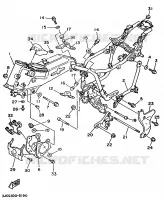FRAME for Yamaha VIRAGO 1997