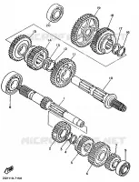 TRANSMISSION for Yamaha VIRAGO 1997