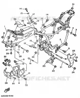 FRAME for Yamaha VIRAGO 1997