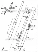 FRONT FORK for Yamaha VIRAGO 1997
