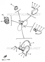 ELECTRICAL 2   FOR BELGIUM / GREECE / ITALY / PORTUGAL for Yamaha VIRAGO 1997