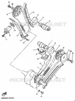 CAMSHAFT / TIMING CHAIN for Yamaha VIRAGO 1997