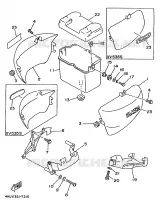 SIDE COVER for Yamaha VIRAGO 1997