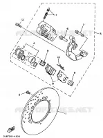 FRONT BRAKE CALIPER for Yamaha VIRAGO 1997