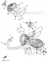 EXHAUST for Yamaha VIRAGO 1995